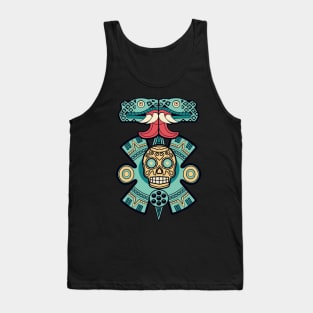 Aztec Empire Art Motif Tank Top